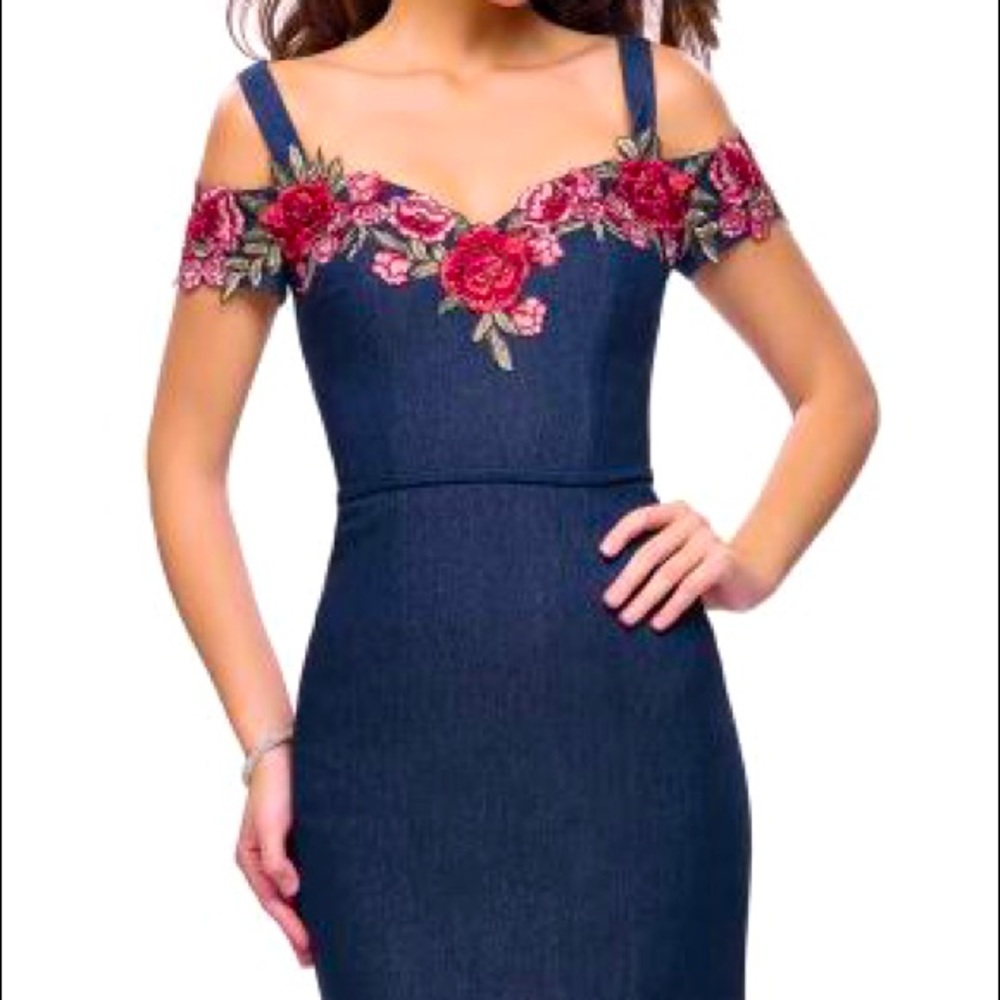 Beautiful prom or evening gown